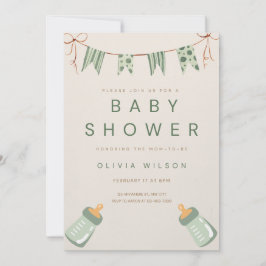 Baby shower kaart