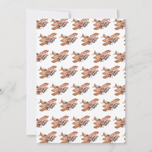  Baby shower Kaart (Achterkant)