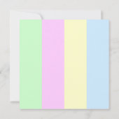 Baby Shower Kaart (Achterkant)