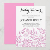 baby shower kaart (Voorkant / Achterkant)