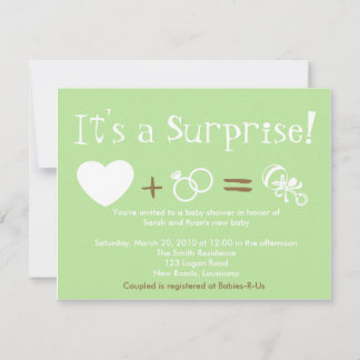 Baby Shower Kaart