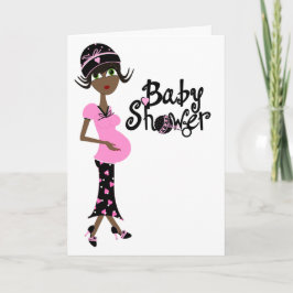 Baby shower-kaart