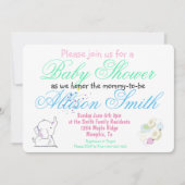 Baby Shower Kaart (Voorkant)