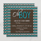 Baby Shower Kaart (Voorkant / Achterkant)