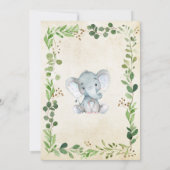 Baby shower kaart (Achterkant)