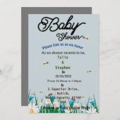 Baby shower kaart (Voorkant / Achterkant)