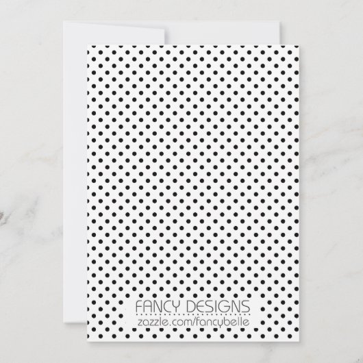 Baby Shower Kaart (Achterkant)