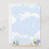 Baby shower kaart (Achterkant)