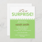 Baby Shower Kaart (Voorkant / Achterkant)