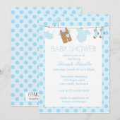 Baby Shower Kaart (Voorkant / Achterkant)