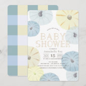 Baby shower kaart (Voorkant / Achterkant)