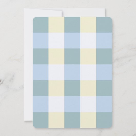 Baby shower kaart (Achterkant)