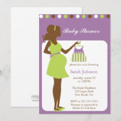 Baby Shower Kaart (Voorkant / Achterkant)