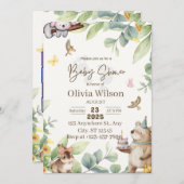 baby shower kaart (Voorkant / Achterkant)