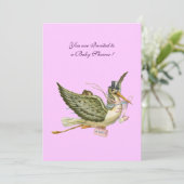 BABY SHOWER, KAART (Staand voorkant)