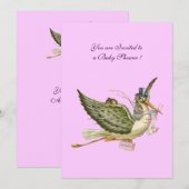 BABY SHOWER, KAART (Voorkant / Achterkant)