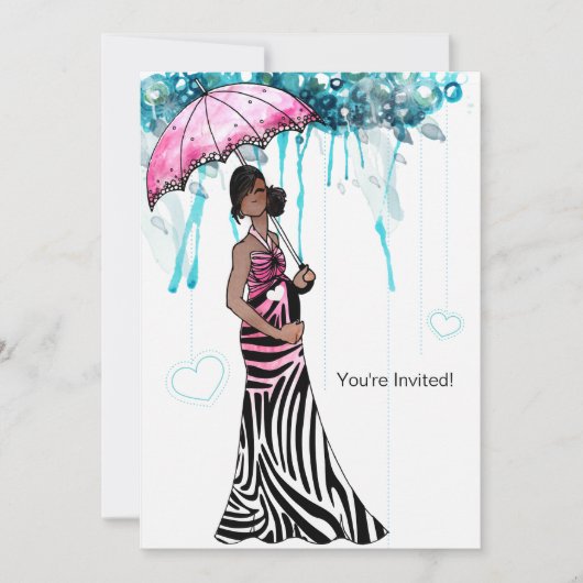 Baby Shower Kaart (Voorkant)