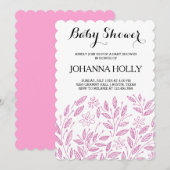 baby shower kaart (Voorkant / Achterkant)