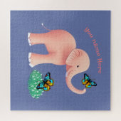 Baby shower-kaart legpuzzel (Horizontaal)