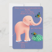 Baby shower-kaart save the date (Voorkant)