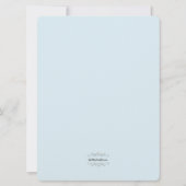 baby shower Kaart voor luier (Achterkant)