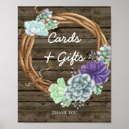 Baby shower Kaarten Geschikt voor gebarentaal Rust Poster