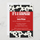 Baby shower Kabelafdrukken Kaart (Voorkant)