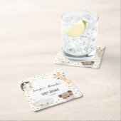 Baby shower kartonnen onderzetters (Insitu)