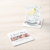 Baby shower kartonnen onderzetters (Insitu)