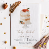 Baby shower kerstfeestdag kaart