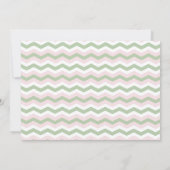 Baby shower kerstmis kaart (Achterkant)