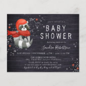 Baby shower kerstvakantie met rotting (Voorkant)