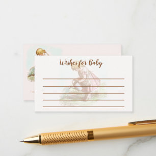 Baby shower  kindertekentuin informatiekaartje