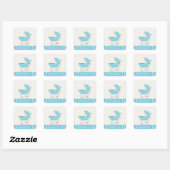 Baby shower kinderwagen Stickers (Vel)