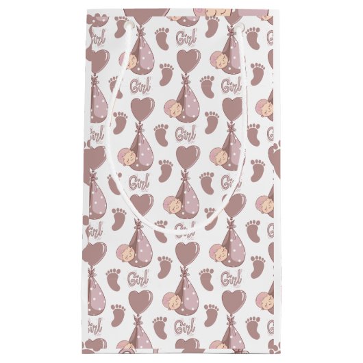 Baby shower klein cadeauzakje (Voorkant)