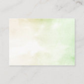 Baby shower kleine Beer boeken voor Baby Visitekaartje (Achterkant)