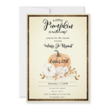 Baby shower kleine pompoHerfst