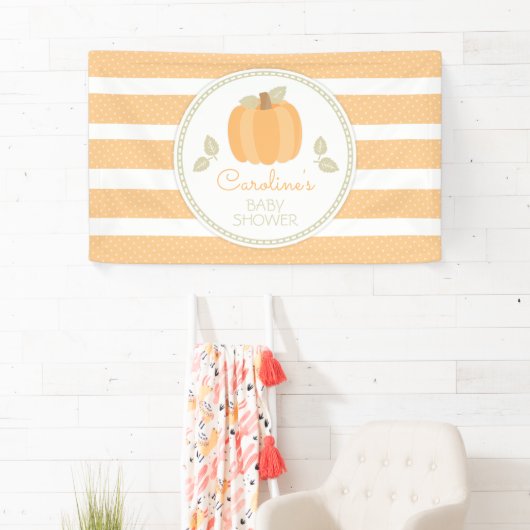 Baby shower kleine pompoHerfst Spandoek (Insitu)