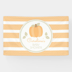 Baby shower kleine pompoHerfst Spandoek