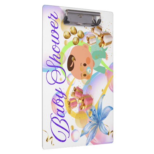 Baby Shower Klembord (Rechts)