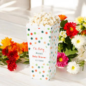 Baby shower Kleurrijk Confetti Patroon Bedankdoosjes