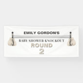 Baby shower Knockout Banner (Horizontaal)