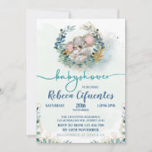 Baby Shower Koala Invitation Kaart (Voorkant)