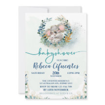 Baby Shower Koala Invitation