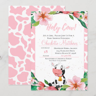 Baby shower Koe Kaart