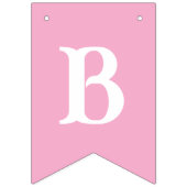 Baby shower Koe Print Vlaggetjes (Derde vlag)