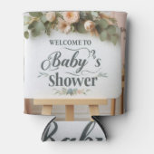 Baby shower Koelbox Gepersonaliseerd 12 oz Blikjeskoeler (Voorkant)