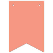 Baby shower koraalrif vlaggetjes (Tweede vlag)