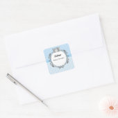 Baby shower Kroon Sticker (Envelop)