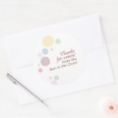 baby shower label (Envelop)